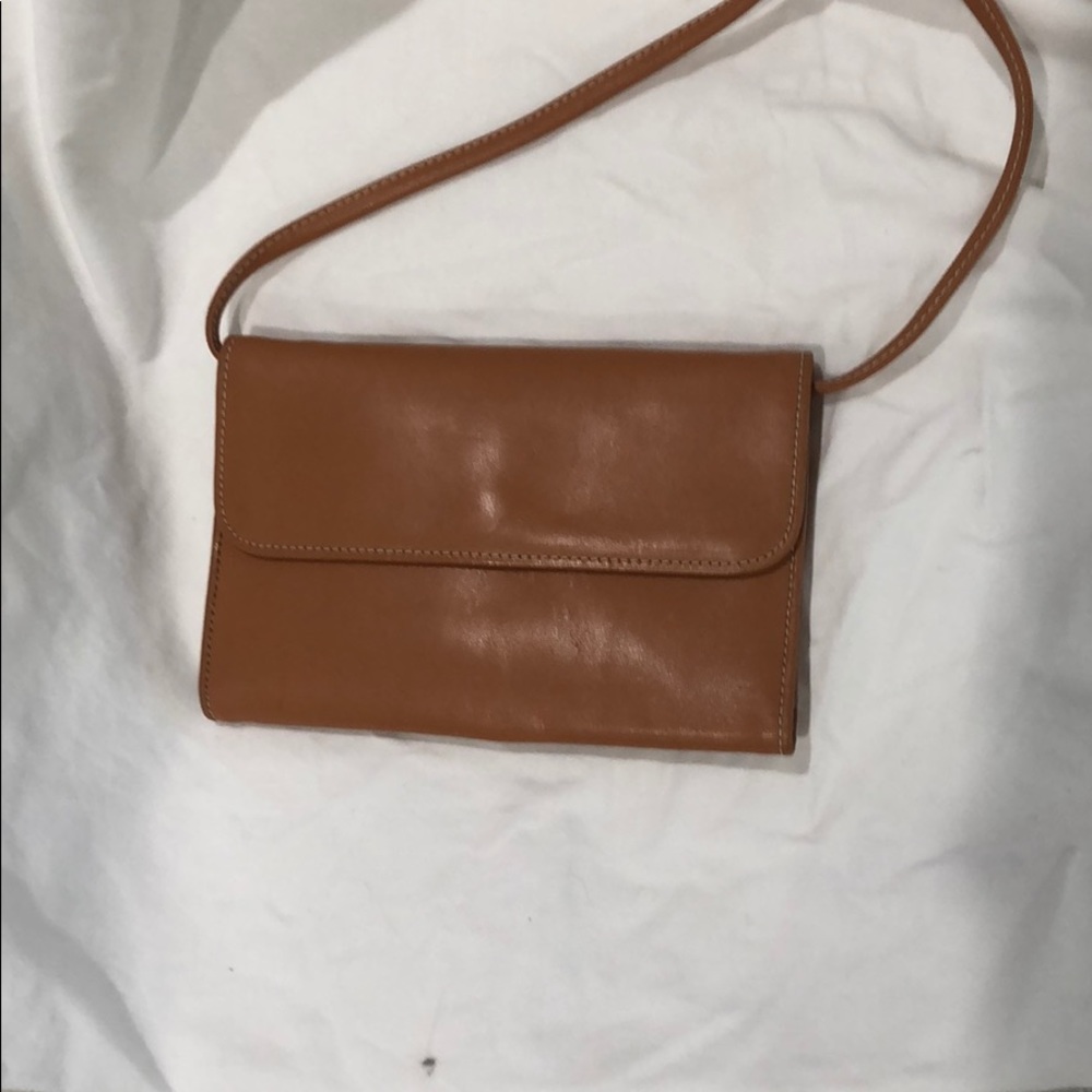 Talbots leather wallet crossbody/shoulder bag